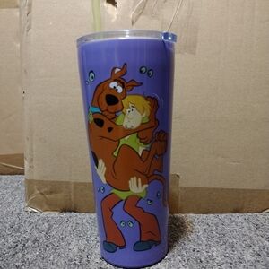 Scooby-Doo Stainless Steel Tumbler With Lid & Straw 20 FL OZ